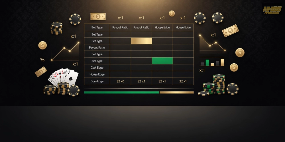Chi tiết bảng giá các gói chơi baccarat live casino nh88 năm 2025