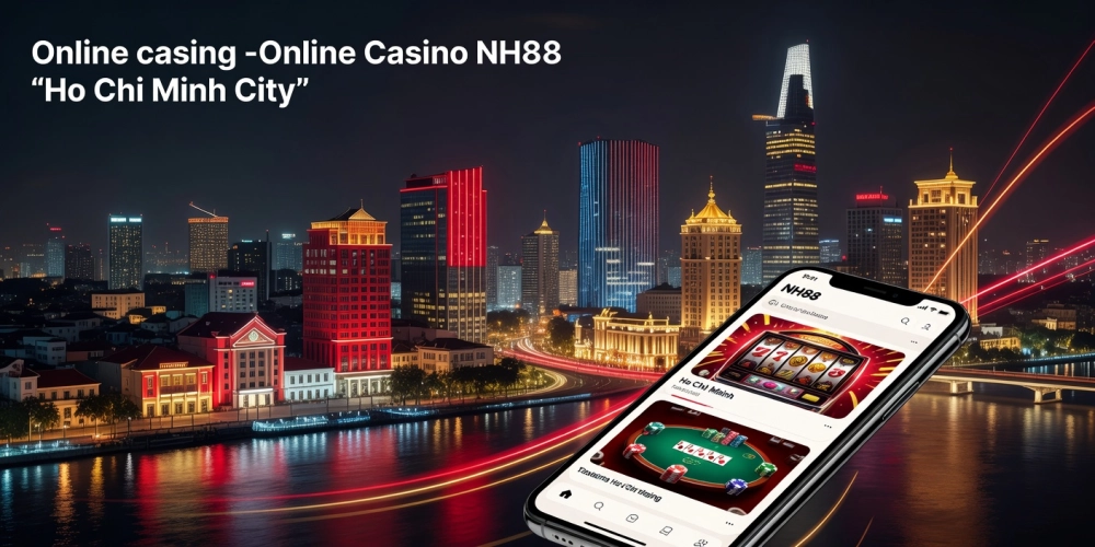 Minh họa khái niệm casino in ho chi minh nh88 với giao diện hiện đại và trò chơi đa dạng