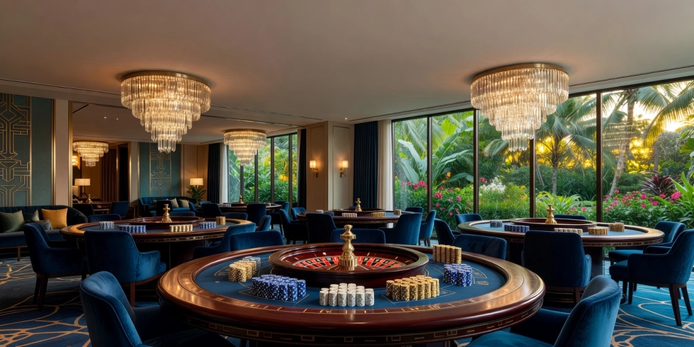 Góc nhìn nội thất sang trọng của Corona Resort casino in ho chi minh nh88