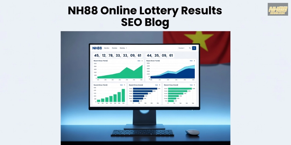 Minh họa giao diện hiển thị kết quả xổ số nh88 trên nền tảng trực tuyến chuyên nghiệp