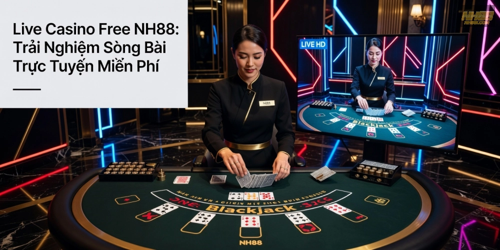 Giới thiệu khái niệm live casino free nh88 với dealer thực tế và giao diện hiện đại
