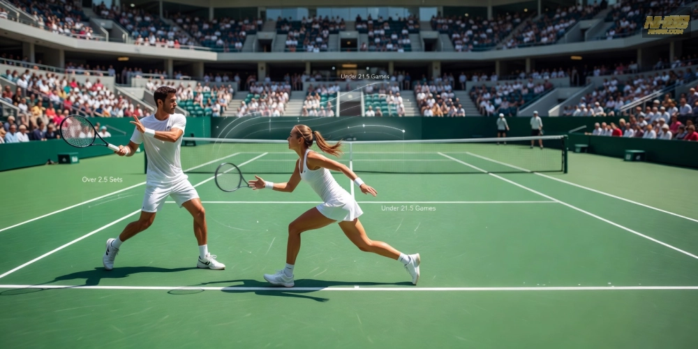 Ví dụ về kèo tài xỉu trong cá cược thể thao nh88 môn tennis