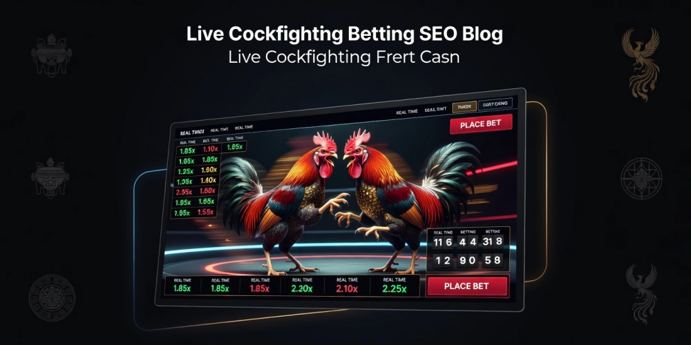 Minh họa khái niệm trực tiếp đá gà casino nh88 với giao diện cá cược trực tuyến chuyên nghiệp
